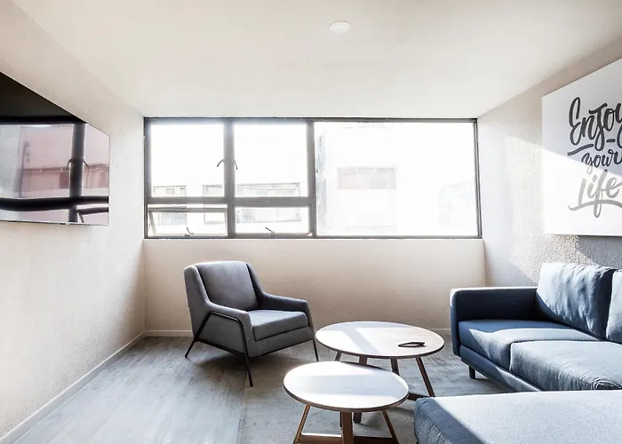 Stylish 2br In Roma - Parking- Wifi- Sleeps 6 Mexico City